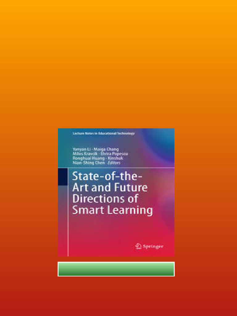 Stateoftheart And Future Directions Of Smart Learning 1st Edition ...