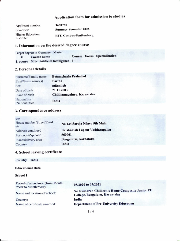 For To: Form Studies | PDF | Academic Degree | Educational Stages