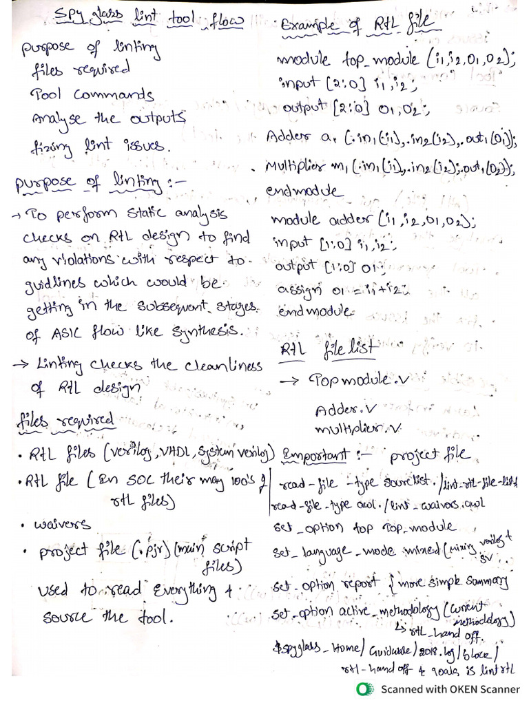 Lint Check | PDF