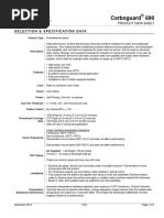Phenoline Tank Shield Data Sheet | PDF | Epoxy | Chemical Substances