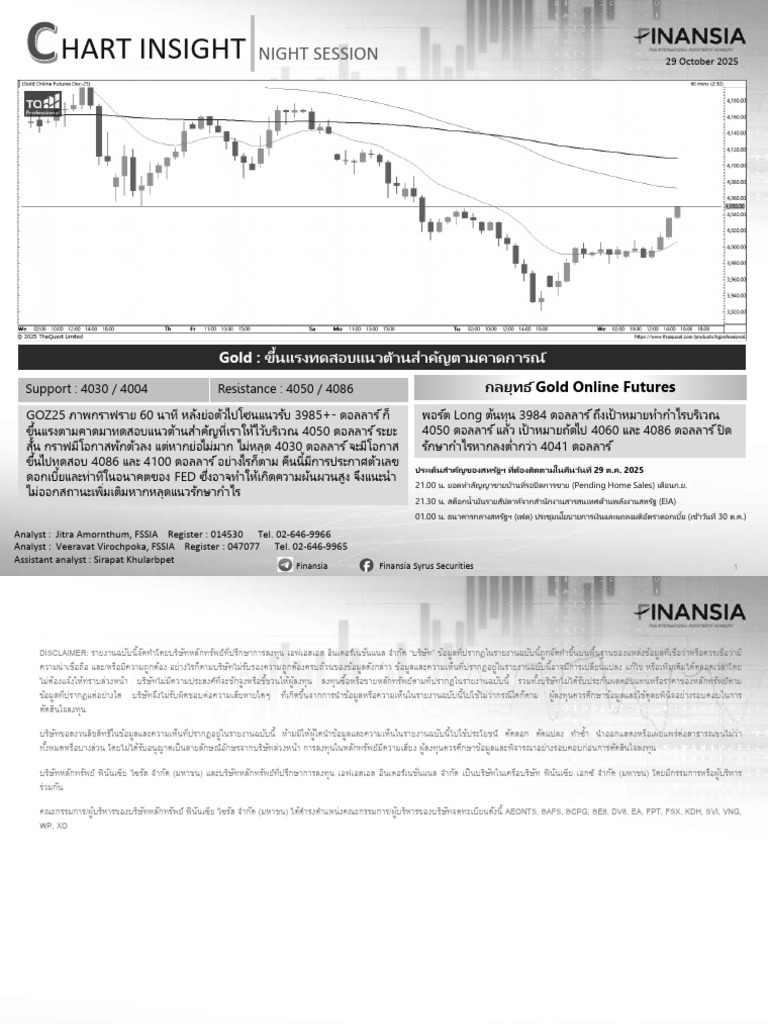 Chart Insight Night | PDF