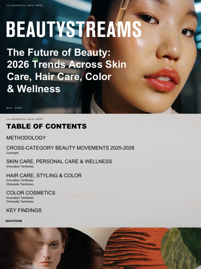 2026 Beauty Trends: Skin, Hair, Color Insights | PDF | Cosmetics | Skin Care