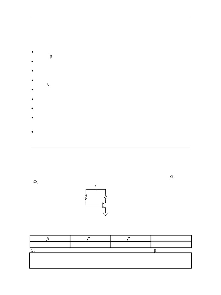 Lab Exp 2 Transistors PreviousCalculations | PDF | Amplifier ...