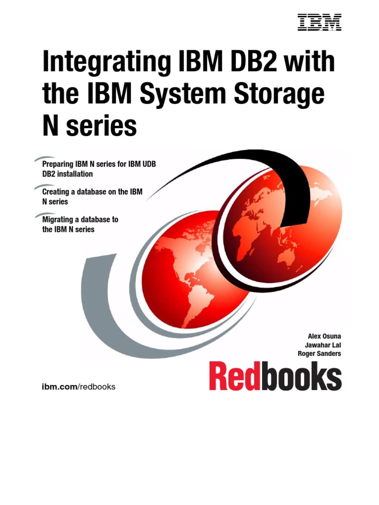 Integrating IBM DB2 With The IBM System Storage N Series Sg247329 | PDF ...