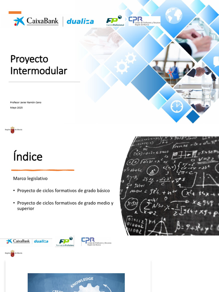 Proyecto Intermodular en Formación Profesional | PDF | Educación ...