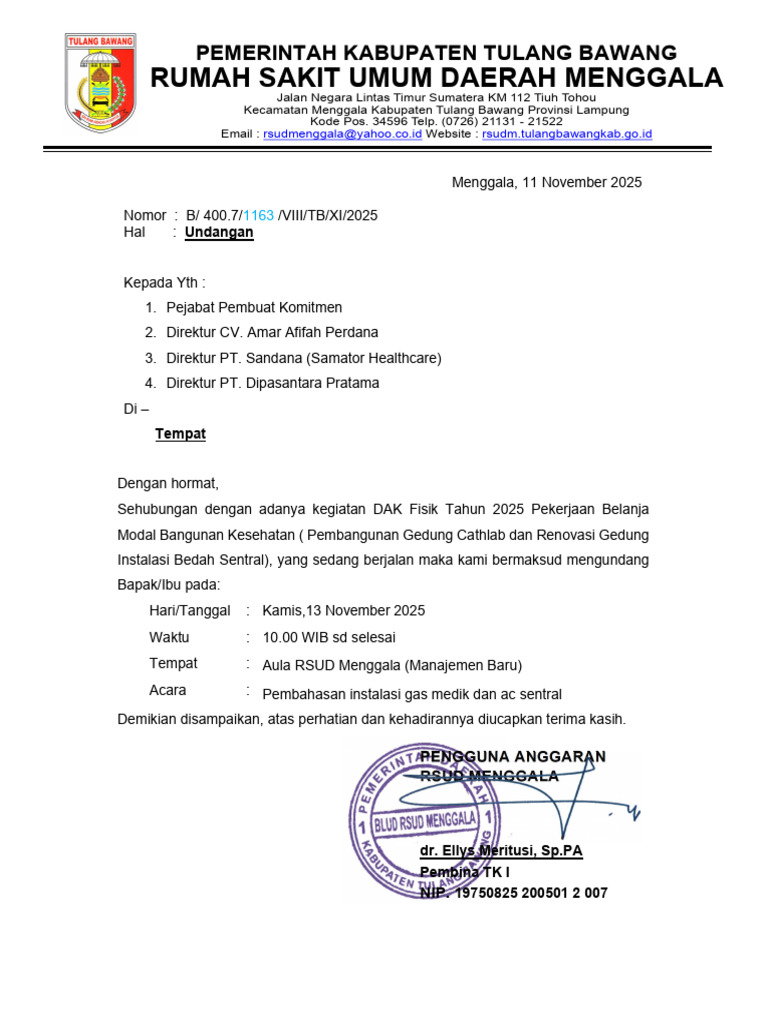 Undangan Samator | PDF