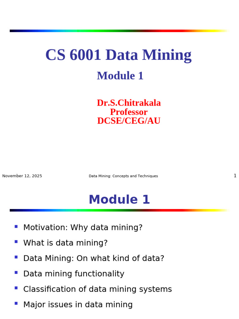 Data Mining Concepts and Techniques | PDF | Data Warehouse | Data Mining