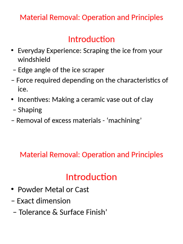 4105 Lecture 5 | PDF | Machining | Abrasive