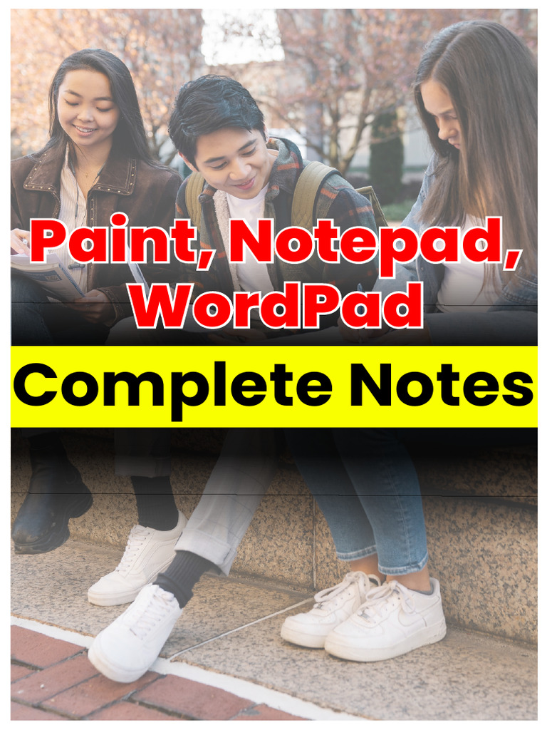 Paint, Notepad, WordPad | PDF