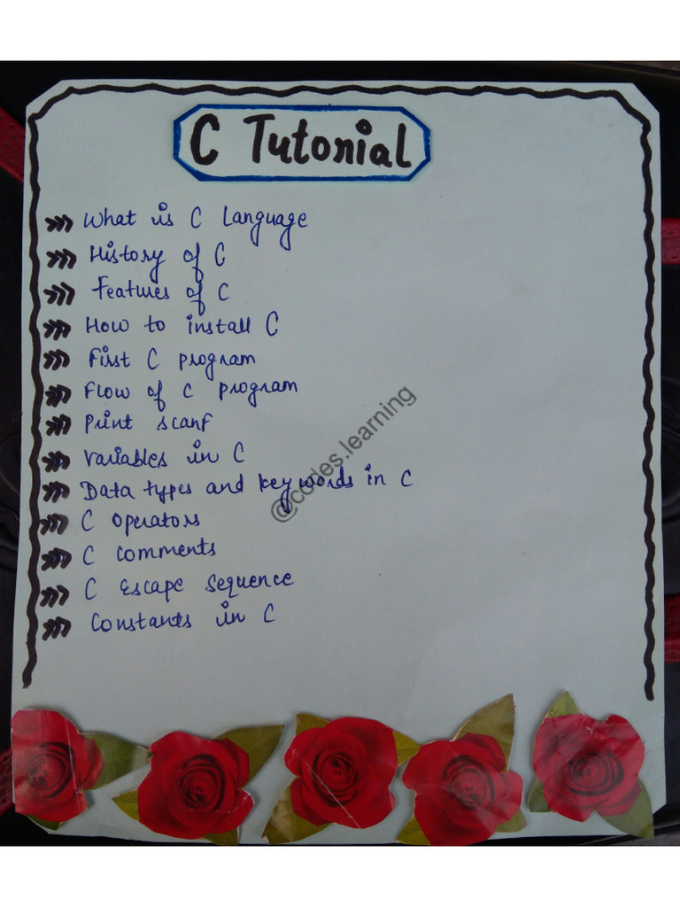 Notes of C (2) - Removed | PDF