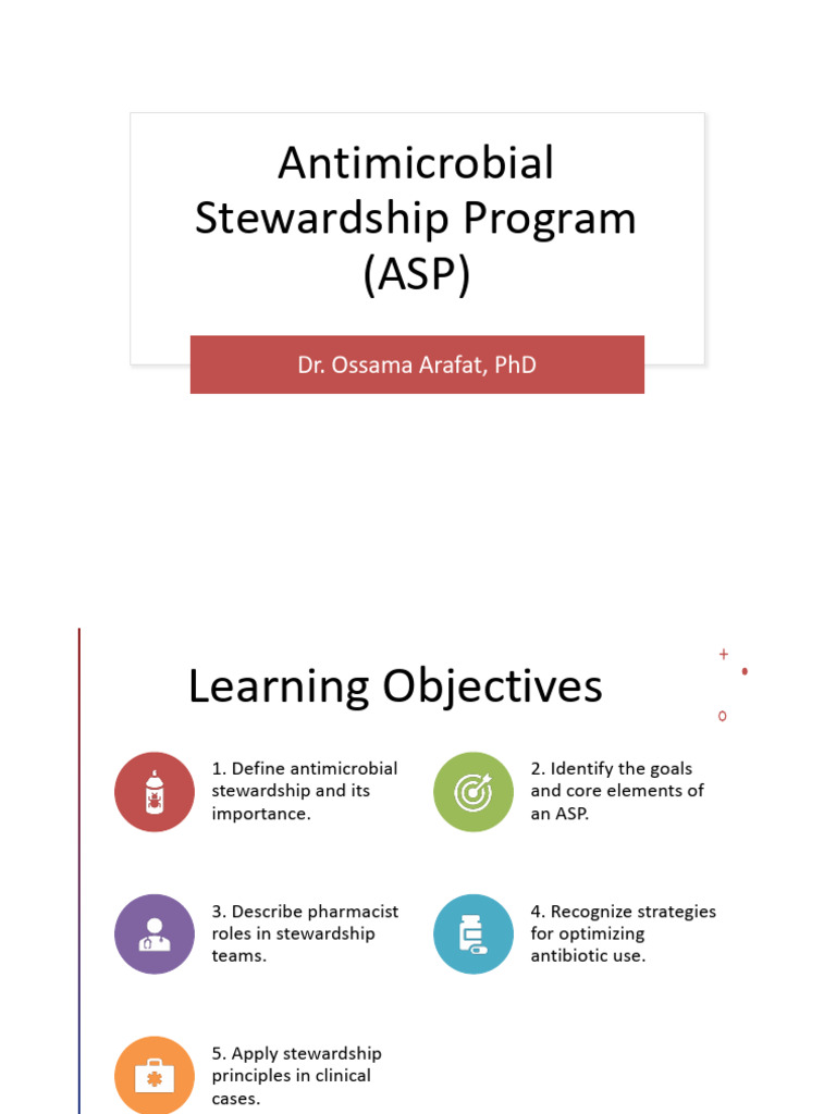 Antimicrobial Stewardship Program Overview | PDF | Antimicrobial ...