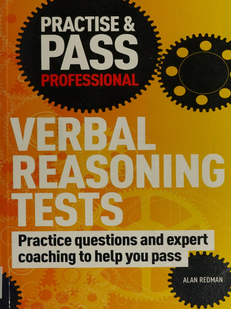Verbal Reasoning Test Practice Guide | PDF | Reading Comprehension ...