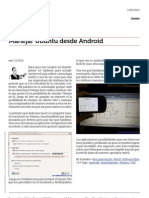 Manejar Ubuntu Desde Android