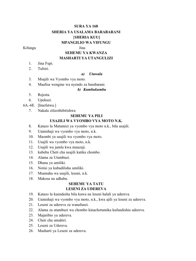 sheria-ya-usalama-barabarani-pdf