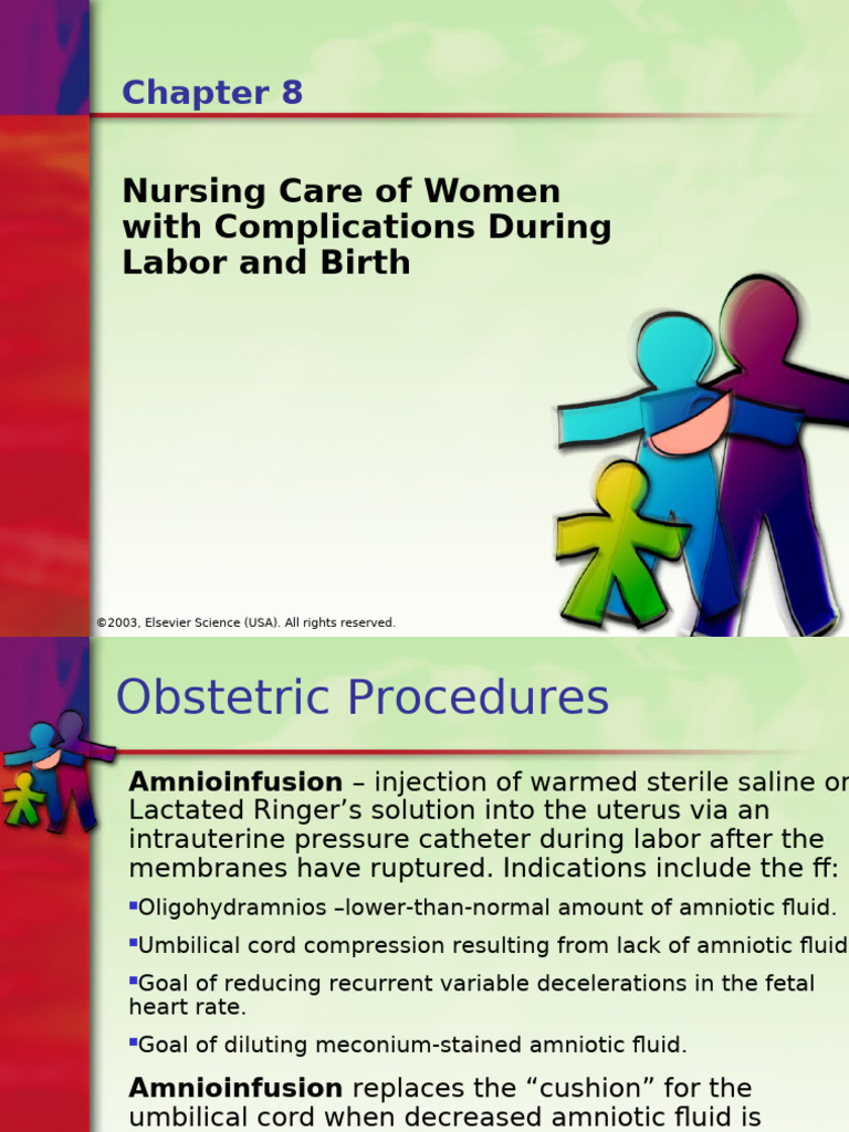 Maternity Nursing CH 8 | PDF | Childbirth | Preterm Birth