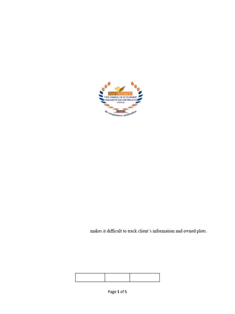 Manage Database System Assessment Guide | PDF | Databases | Data