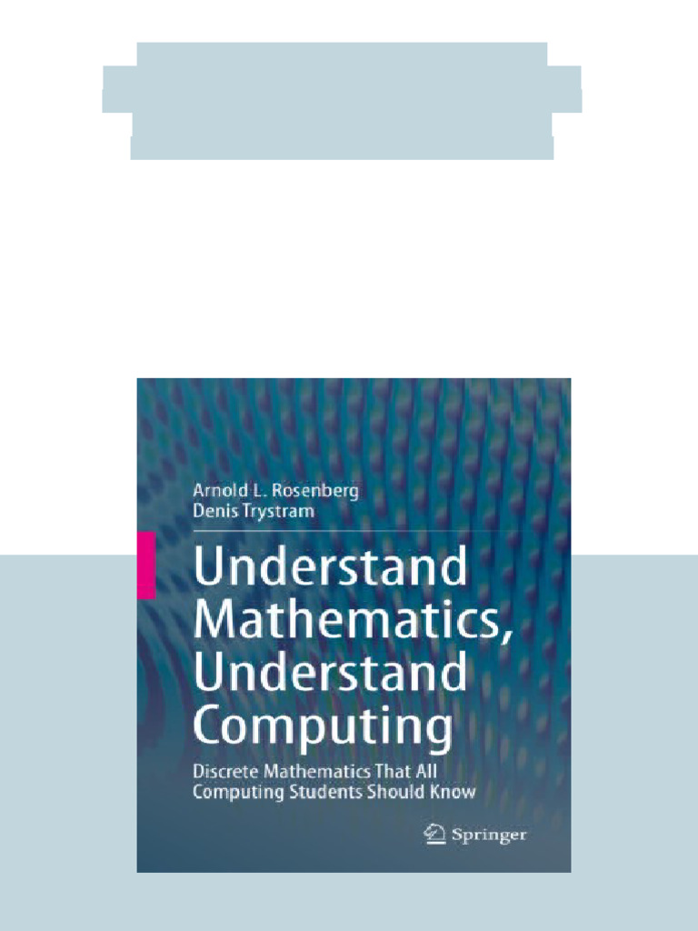 Computing Discrete Mathematics That All Computing Students Should Know ...