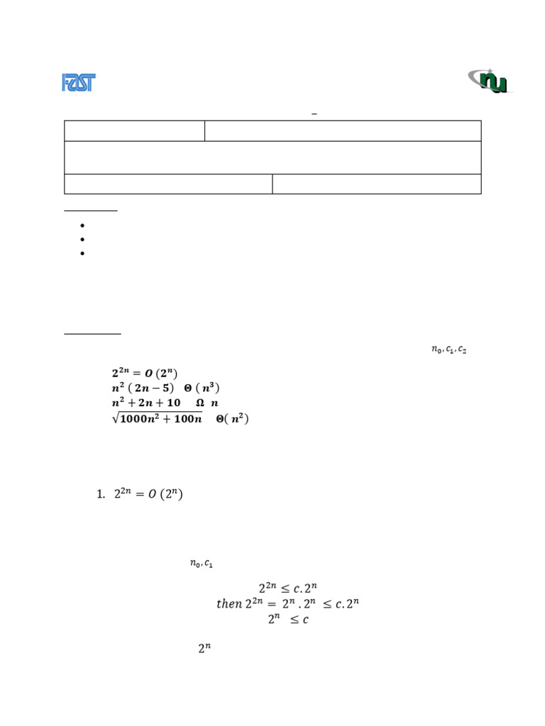 CS2009 Midterm Exam Questions | PDF | Time Complexity | Computer Science