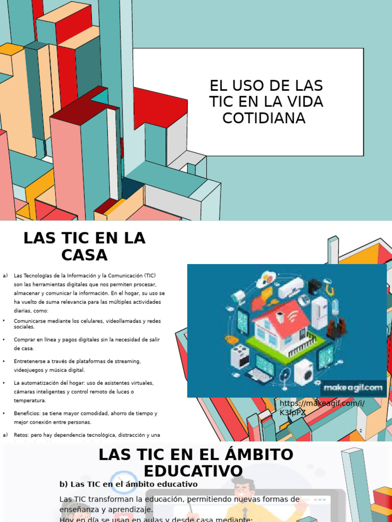 El Uso de Las Tic en La Vida | PDF | Tecnología de información y ...