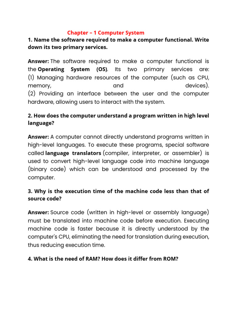 Computer System Basics and Data Encoding | PDF | Cloud Computing ...