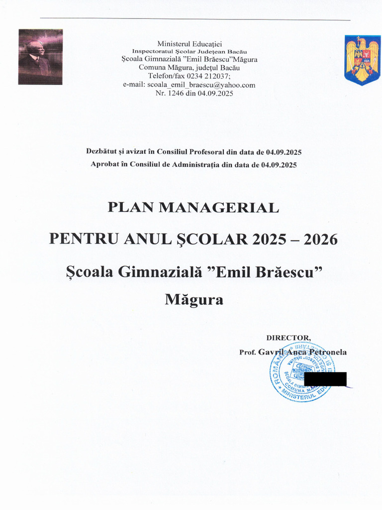 Plan Managerial Scanat | PDF