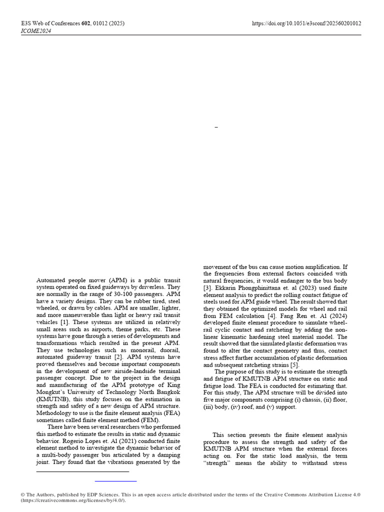 E3sconf Icome2025 01012 | PDF | Strength Of Materials | Mechanical ...