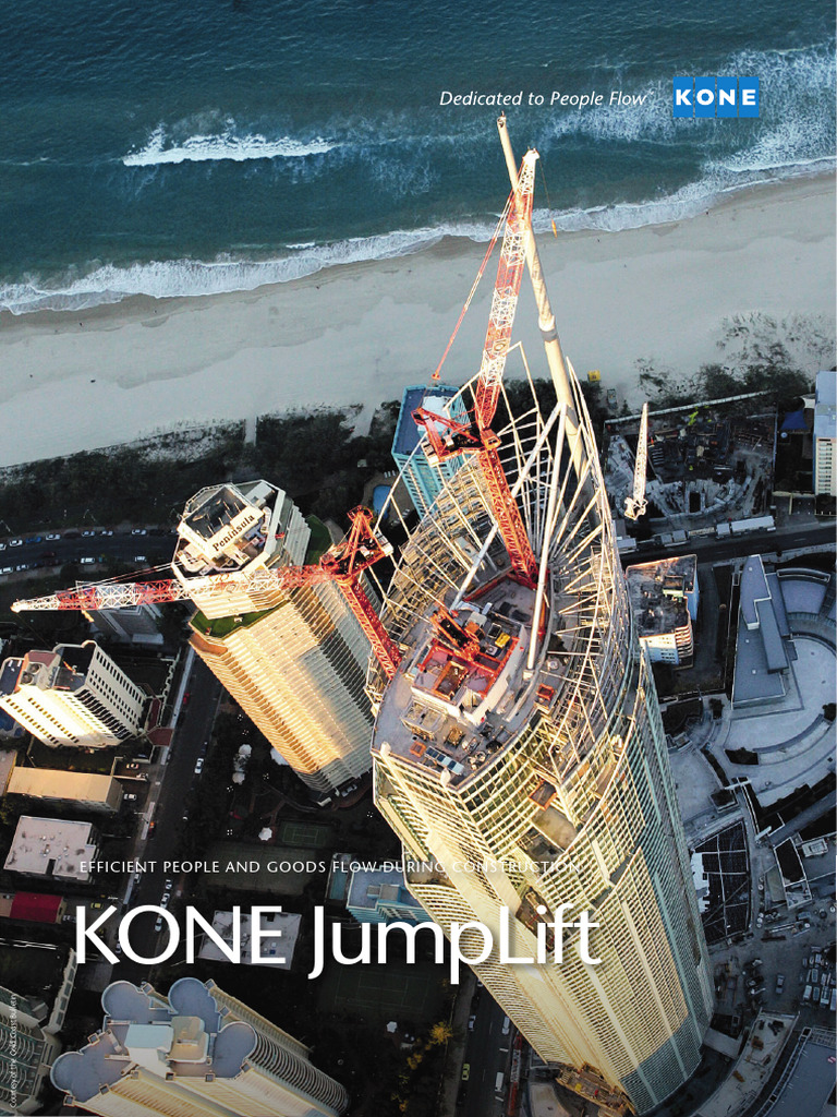 KONE JumpLift: Efficient Construction Elevation | PDF | Elevator