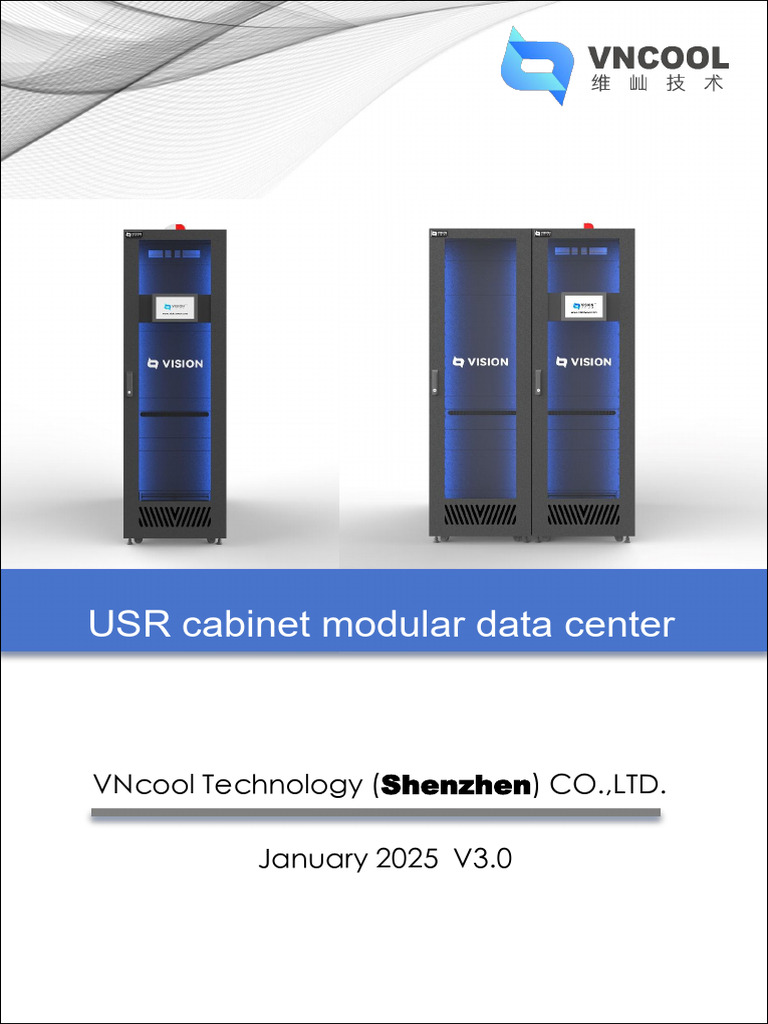 VNcool Modular Data Center Solutions | PDF | Air Conditioning | Data Center