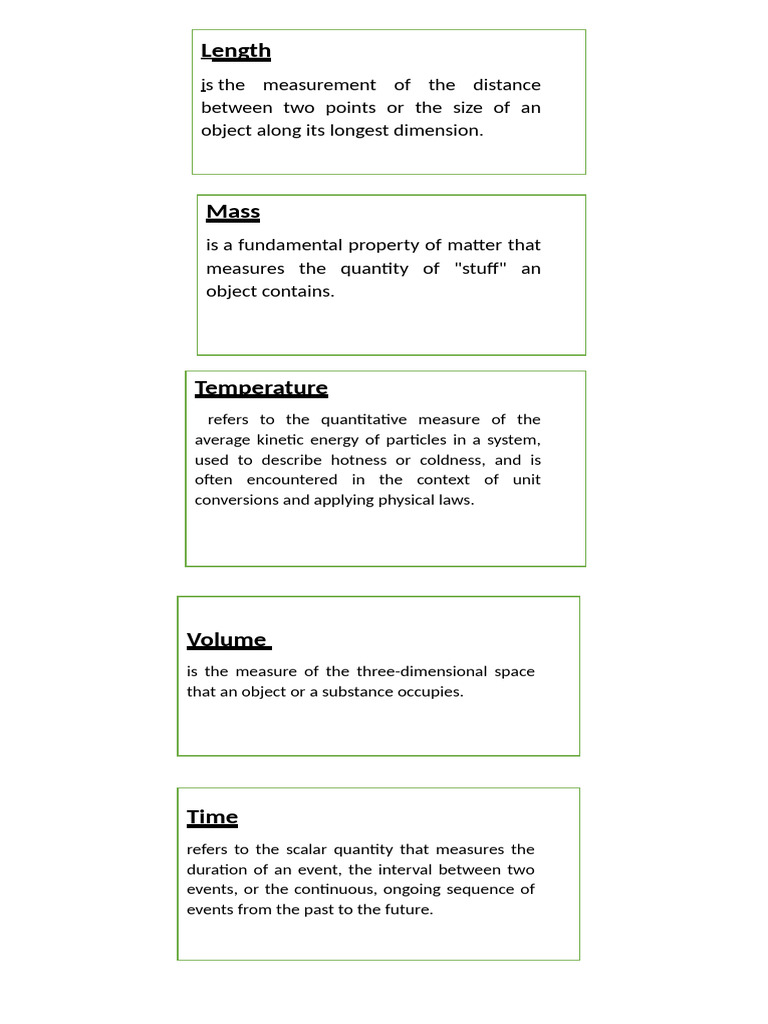 Key Measurements and Tools Explained | PDF