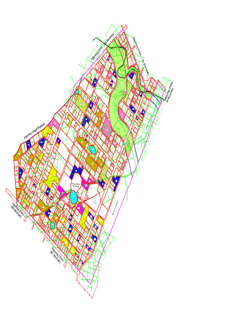 Detailed Road and Boundary Map Data | PDF