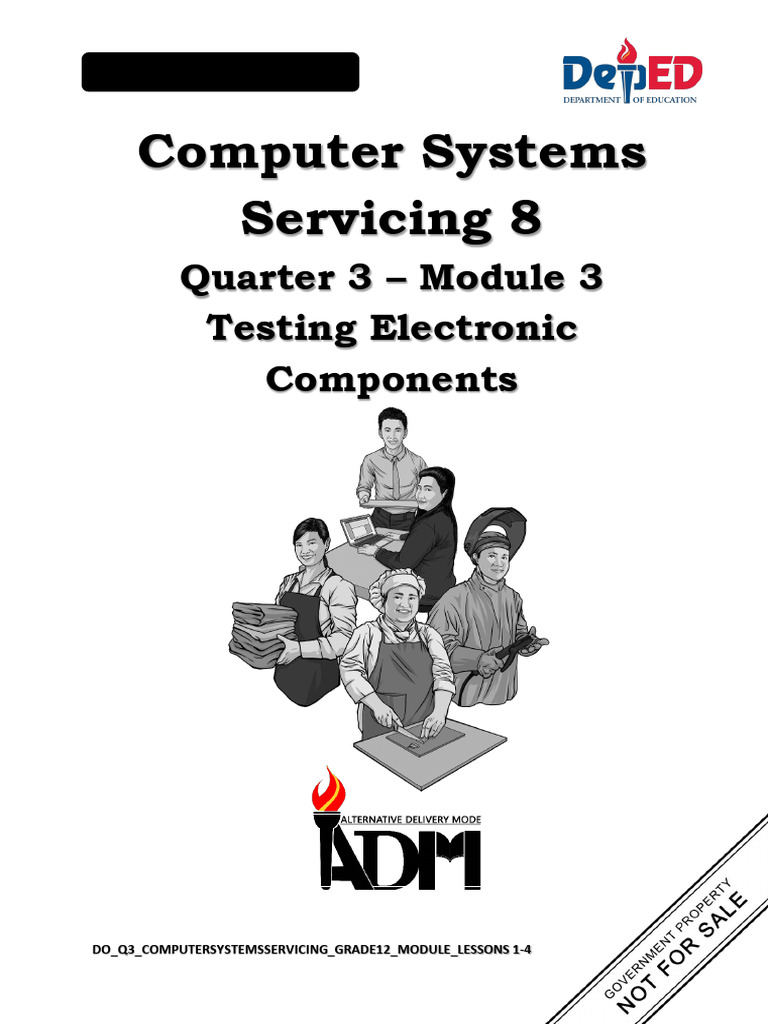Testing Electronic Components Guide | PDF | Integrated Circuit | Capacitor
