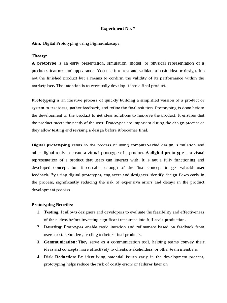 Digital Prototyping with Figma for Startups | PDF | Prototype | Simulation