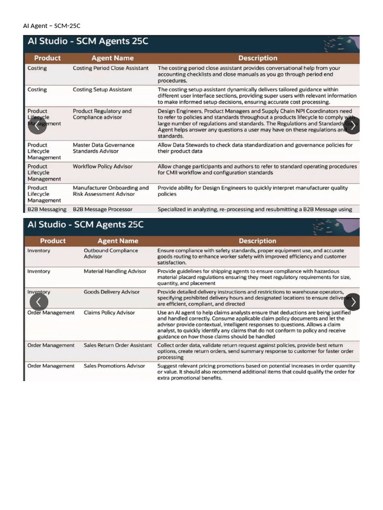 Ai Agent - Scm-25c | PDF