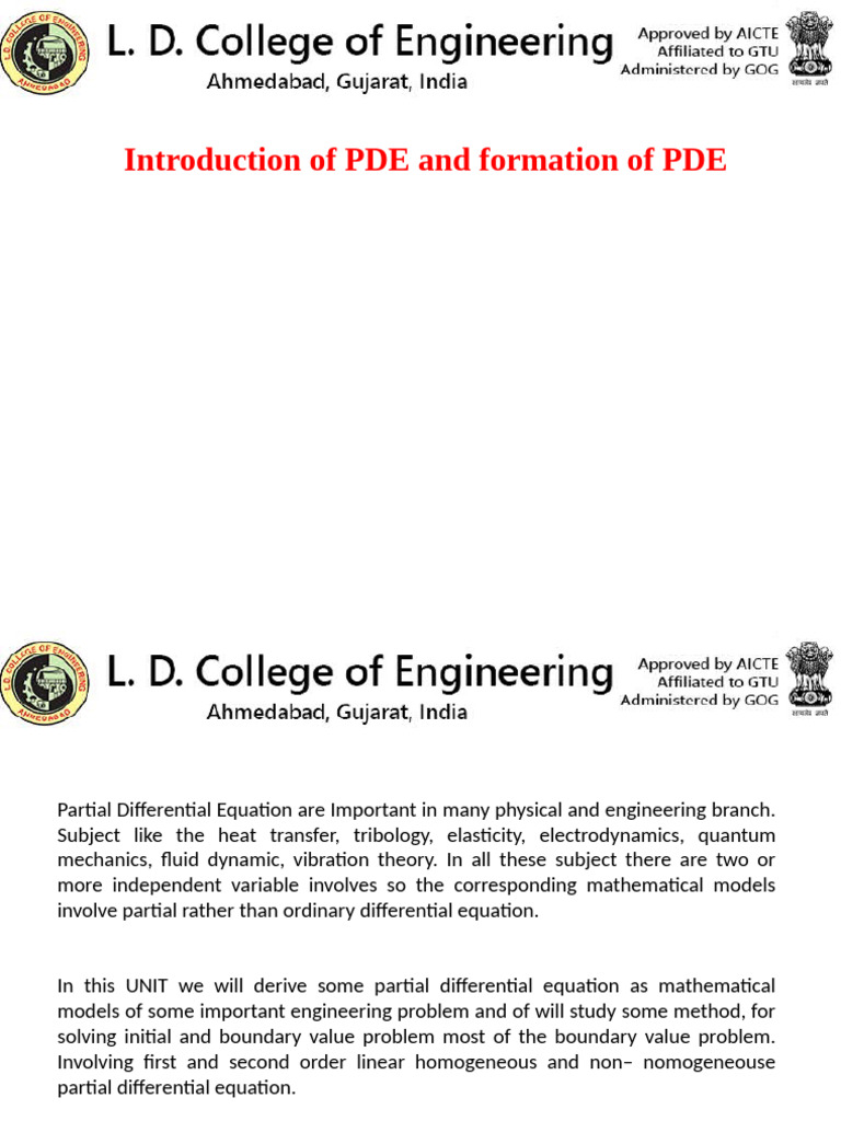 Understanding Partial Differential Equations | PDF