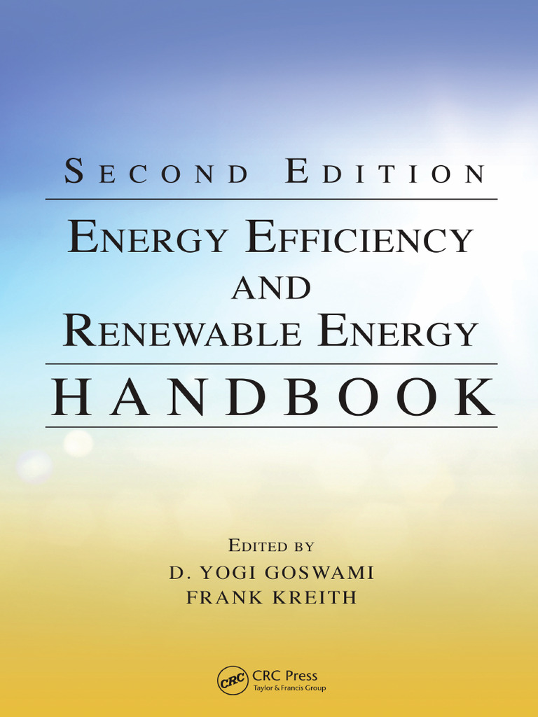 Energy Efficiency and Renewable Energy | PDF | Energy Conservation ...