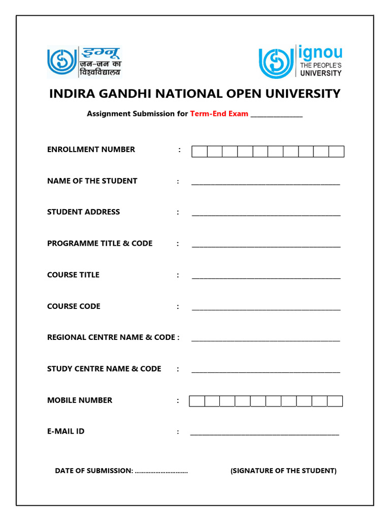 All Other RC Assignment Front Page | PDF