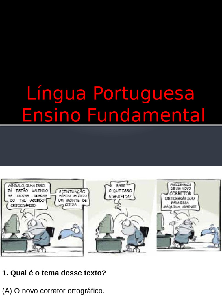 Gincana de Língua Portuguesa Com Gabarito | PDF | Amor