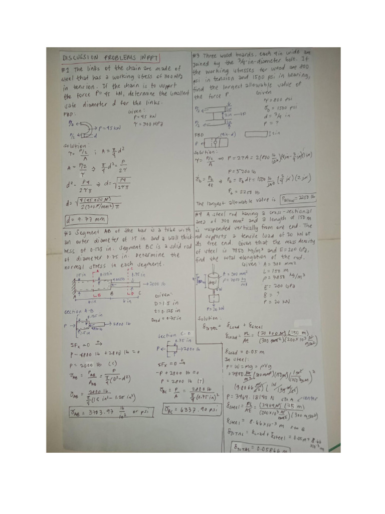 Review Study Mechanics Mod 1 Module Mod 3 | PDF