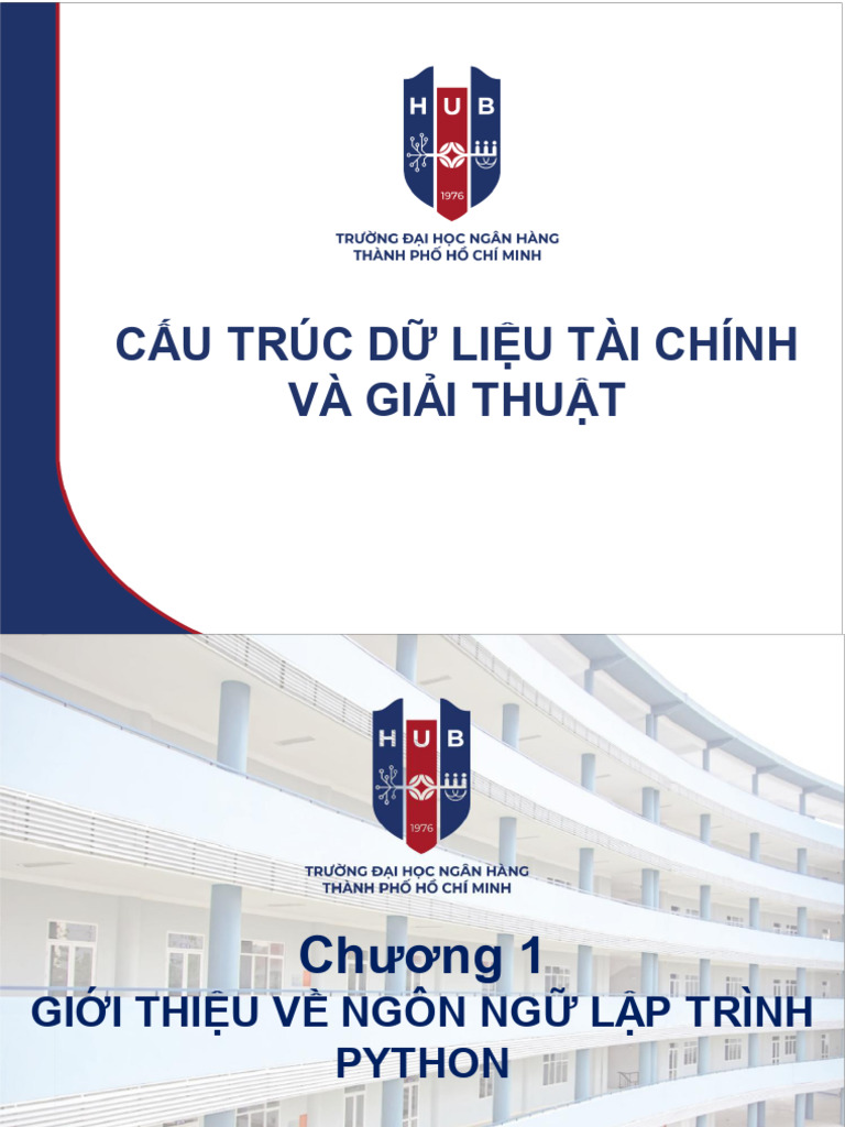 Chuong - 1 - Gioi Thieu Ve Ngon Ngu Lap Trinh Python | PDF