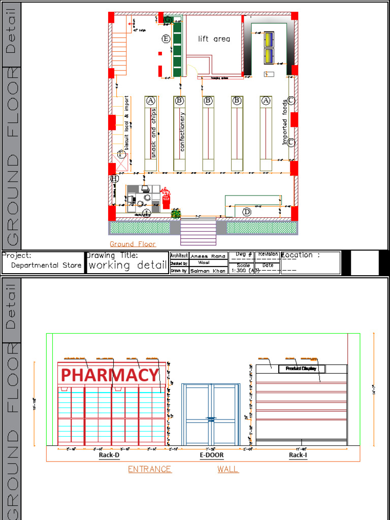 Ground Floor Rack Detail | PDF