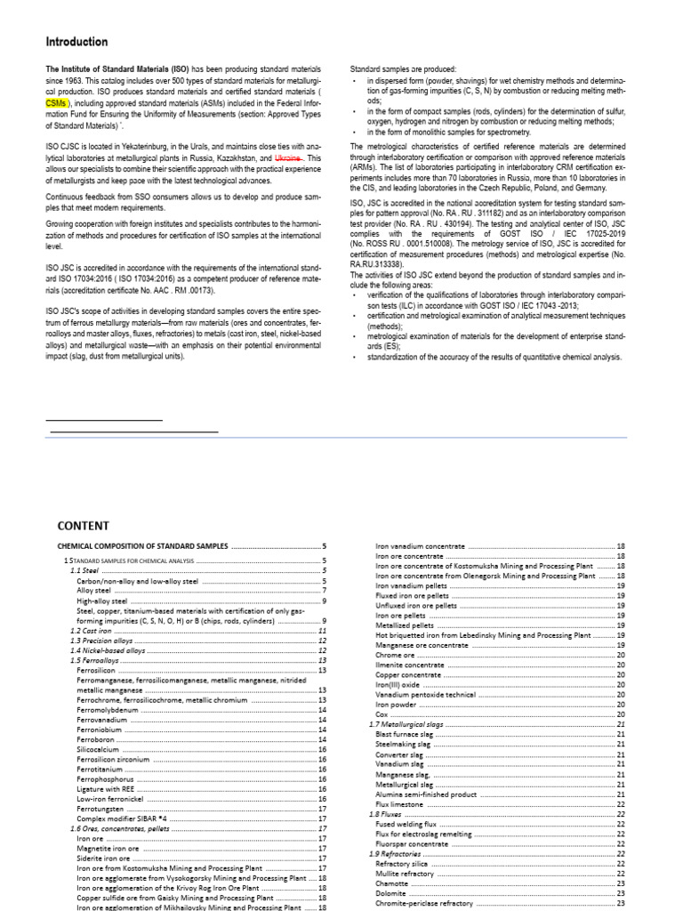 ICRM Russia | PDF | Steel | Iron