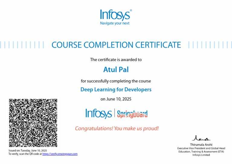 Atul Pal: Deep Learning For Developers | PDF