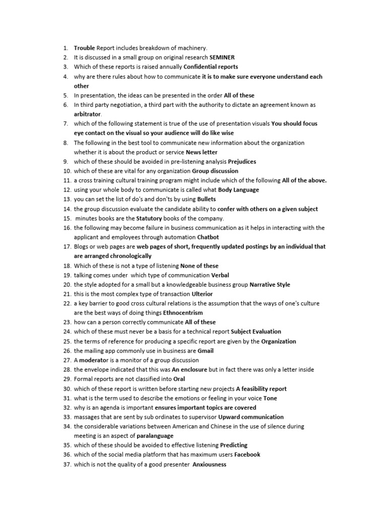 Effective Communication Strategies Guide | PDF | Communication | Internet