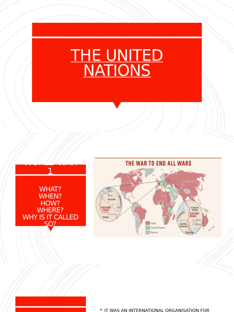 The United Nations | PDF