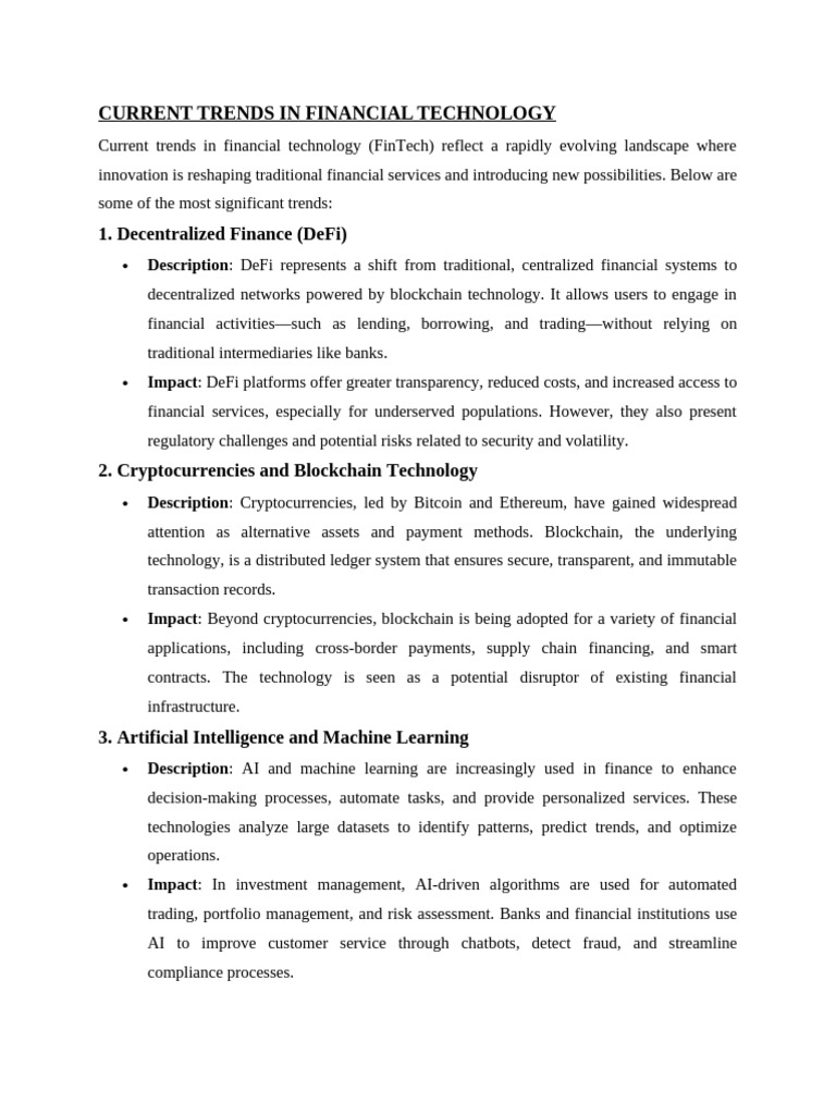 Lec-2 | PDF | Financial Technology | Finance & Money Management