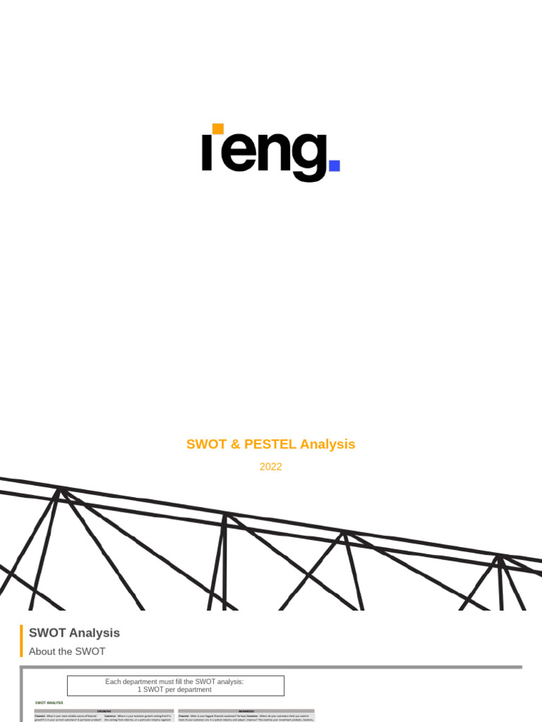 About Swot & Pestel Analysis | PDF | Swot Analysis | Systems Analysis