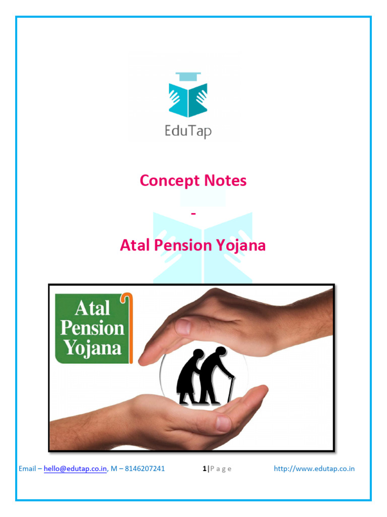 Concept Notes 1757827571 | PDF | Pension | Financial Services