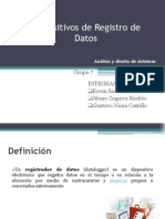 Dispostivos de Registro de Datos