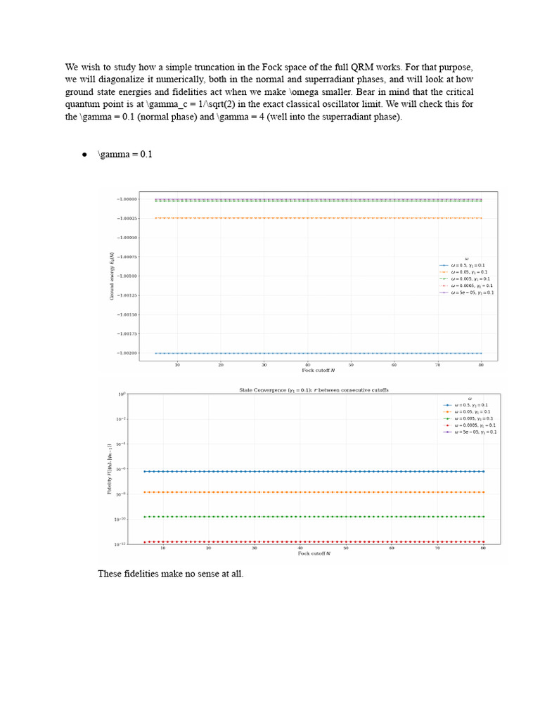 Truncation Effects in Quantum Rabi Model | PDF
