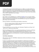 LDAP Troubleshooting